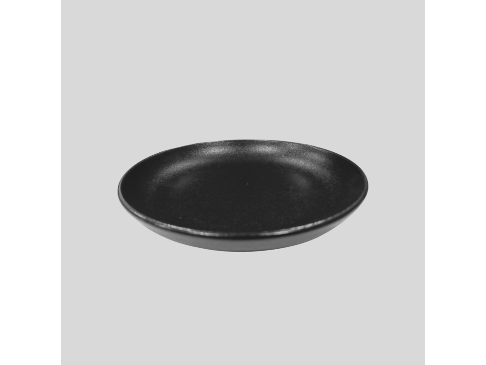 Lubiana dessert plate Rondo, Ø17,5 cm, black